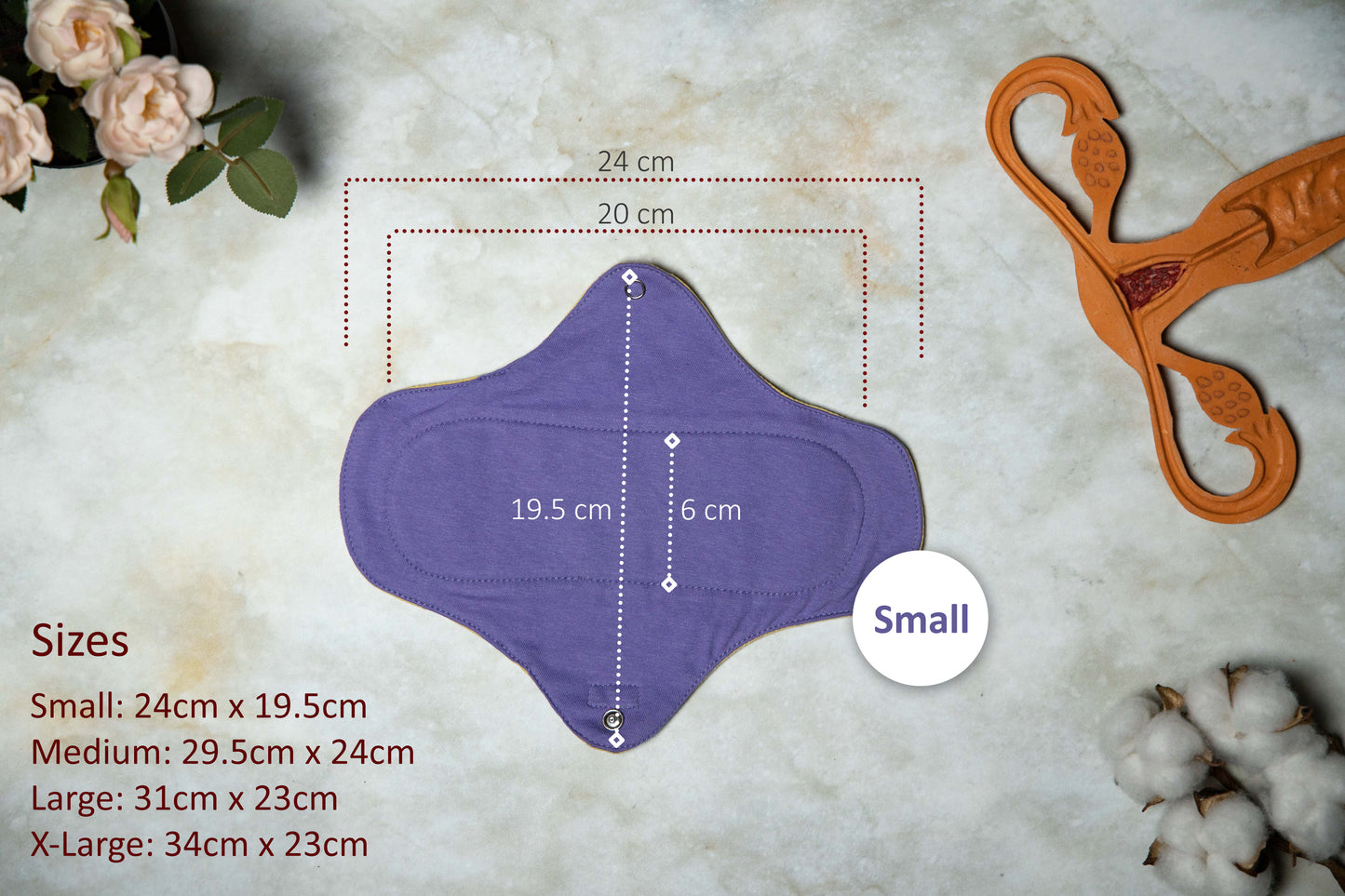 Boondh Cloth Pad - Small