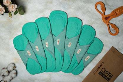 Boondh Cloth Pad Cycle Kit (2S, 2M, 2L, 1XL)