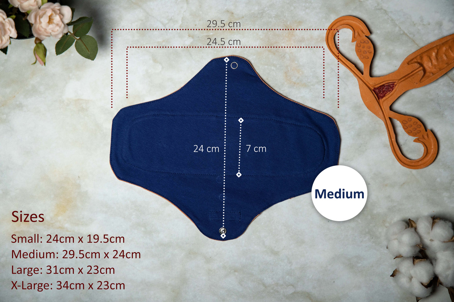 Boondh Cloth Pad - Medium