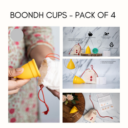 Boondh Friendship Pack - Set of 4 Cups